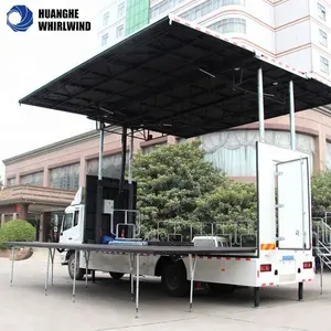 DongFeng грузовик с цифровым рекламным щитом, сценический трейлер на продажу