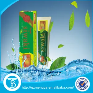 Tube de dentifrice Miswak gaonozhi, 8 sortes de dentifrice de bonne qualité