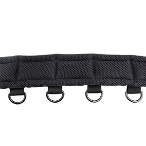Sacoche de ceinture rembourrée pour appareil photo reflex numérique, support d'objectif, étui, pochette, sangle réglable, noir - Product Image 4