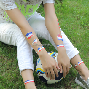 Coupe UEFA Lauréats Tasse drapeau visage temporaire tatouage - Product Image 5