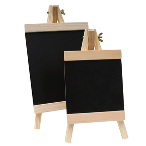 Bureau Bois De <span class=keywords><strong>Tableau</strong></span> Noir <span class=keywords><strong>Chevalet</strong></span> <span class=keywords><strong>Tableau</strong></span> Noir Enfant Bois Noir D'écriture de Message Panneaux de <span class=keywords><strong>Craie</strong></span> - Product Image 5