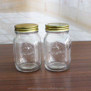 Large bouche ronde vide 500 ml conserve <span class=keywords><strong>confiture</strong></span> bocal en verre alimentaire pour légumes - Product Image 3
