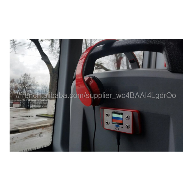 GPS multi language interpretation simultaneous tour audio guide system equipment