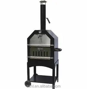 Wood Fired Pizza Oven/Baja Luar Ruangan Pizza Oven