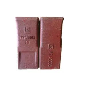 Запасные части для фронтального погрузчика <span class=keywords><strong>CLG856</strong></span>, зубья ковша 72A0005, хорошее качество - Product Image 1