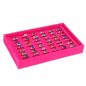 Высококачественные бархатные кольца-органайзер для ювелирных изделий - Product Image 4