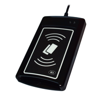 Lector y Escritor de Tarjetas Inteligentes NFC RFID USB ABS de 13.56MHz ACR1281U para Control de Acceso