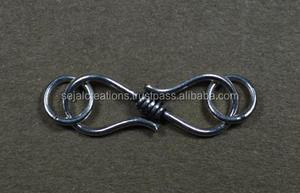 ตะขอเกี่ยวเครื่องประดับเงินสเตอริ่ง925อินเดียทำด้วยมือ - Product Image 3