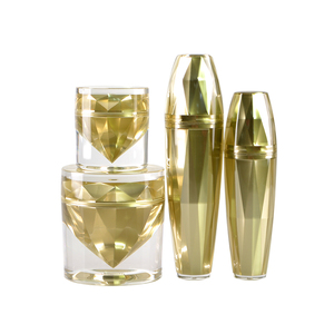 Sang Trọng Ưa Thích Acrylic Kem Jar Và Lotion Chai Cho Chăm Sóc Da Huyết Thanh Mắt Kem Bột Lỏng Với Nắp Nhựa - Product Image 1