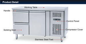 Frigorifero e Congelatore a Pozzetto Monotemperatura Linkrich con Sistema di Raffreddamento a Ventola per Climi Freschi - Product Image 2