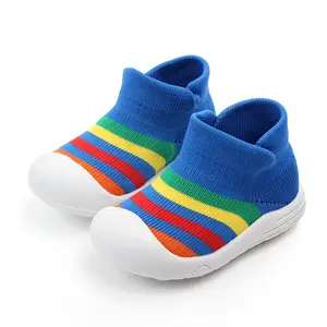 Calzini respirabili scarpe di design anti-TPR antiscivolo suola del bambino del bambino scarpe calzini