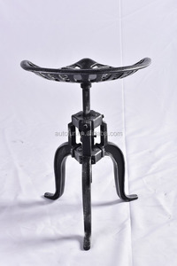 Sgabello da bar in ghisa industriale Vintage per cucina a casa all'aperto - Product Image 5