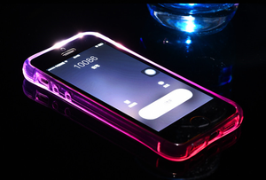 Flash lumière appel clignotant TPU cas de téléphone portable pour l'iphone 6 6 <span class=keywords><strong>s</strong></span> - Product Image 3