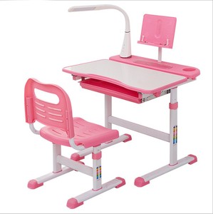 Fabrik Günstige Hochwertige Schul möbel Verstellbares ABS Student Schreibtisch und Stuhl Set - Product Image 5
