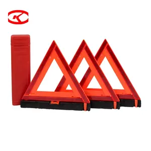 Reflectores de emergencia para carretera, reflectores de emergencia, triangulo de advertencia de seguridad para motocicleta, camión, 3 paquetes