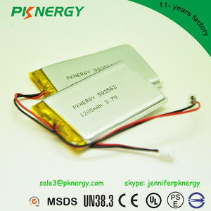 Heißer verkauf! 5x35x62mm lithium-ionen-polymer-akku <span class=keywords><strong>3</strong></span>,7 v LP503562 1200 mah lipo batterie - Product Image 3