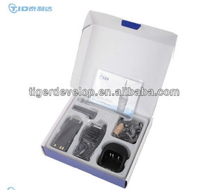 La materia fecal tid td-v70 5w 1600 mah militar durable walkie talkie dos manera de radio - Product Image 6