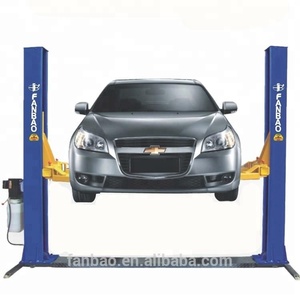 Elevador de mantenimiento de coche hidráulico de dos postes, 3T, 4T, con bloqueo manual de dos lados, elevador de doble cilindro, Shanghai <span class=keywords><strong>Fanbao</strong></span> QJY3.0-F - Product Image 1