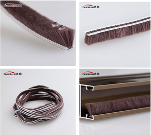 Siliconen Wol Stapel Weer <span class=keywords><strong>Strip</strong></span> Voor Aluminium Ramen En <span class=keywords><strong>Upvc</strong></span> Windows - Product Image 6