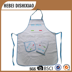 <span class=keywords><strong>Cocina</strong></span> Set delantal blanco delantal Set Cooking imprimió conjunto delantal - Product Image 2
