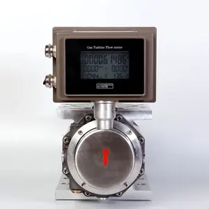 Aluminum alloy digital rotary co2 gas flow meter