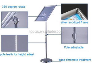 Espositore da Terra per Poster 8.5x11 Utilizzato per Menu Sospesi nei Ristoranti Porta Poster - Product Image 2