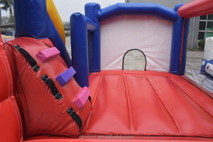 Cartón inflable casas inflables para los niños, combinado inflable <span class=keywords><strong>con</strong></span> piscina de agua - Product Image 6