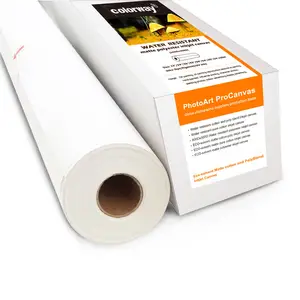 Color way 360gsm Fine Art Paper Inkjet Baumwolle Inkjet Leinwand rolle für den Digitaldruck