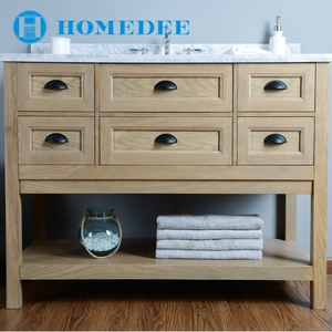 Meubles de salle de bain en bois assemblé, armoire style <span class=keywords><strong>Homedee</strong></span> à bas prix - Product Image 3