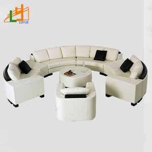Fast Delivery Living Room <strong>Sofa</strong> Furniture <strong>Cheap</strong> Genuine Leather <strong>Sofa</strong> <strong>Set</strong> with Armrest and Backrest - Product Image 4