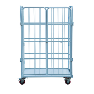 कार्यशाला तह OEM रसद गोदाम कपड़े धोने उठा रोल पिंजरे गाड़ी ट्राली - Product Image 6
