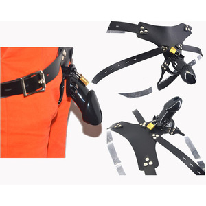 FAAK-<span class=keywords><strong>jaula</strong></span> de plástico para pene de 10cm para hombre, Dispositivo de <span class=keywords><strong>Castidad</strong></span> suave y saludable, portallaves, cinturón de <span class=keywords><strong>castidad</strong></span> para tienda sexual - Product Image 1