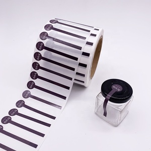 Stampa personalizzata Adesivo Rotolo di Vaso Etichetta Adesiva di Tenuta A Prova di Manomissione Per Vaso di <span class=keywords><strong>Vetro</strong></span> - Product Image 2