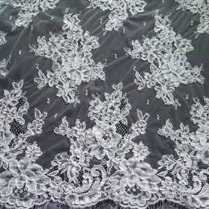Top French <strong>Net</strong> <strong>Lace</strong> <strong>Supplier</strong> <strong>High</strong> <strong>Quality</strong> French <strong>Lace</strong> with Cording - Product Image 1