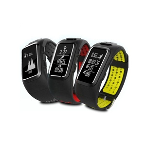 นาฬิกาข้อมือ GPS รุ่นใหม่ ปี <span class=keywords><strong>2022</strong></span> หน้าจอ <span class=keywords><strong>OLED</strong></span> กันน้ำระดับ IP67 สายซิลิโคน ฟิตเนส นับก้าว นับแคลอรี่ สมาร์ทแบนด์ วัดอัตราการเต้นของหัวใจ - Product Image 1