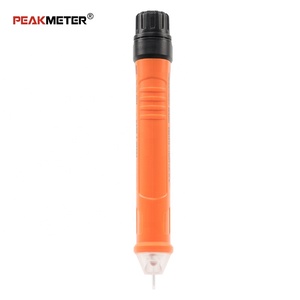 PEAKMETER PM8909 usta fotoselli AC canlı tel temassız NCV dedektörü voltmetre renk kutusu ambalaj - Product Image 3
