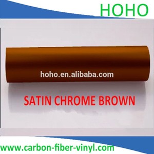de bronce de cromo mate de hielo del coche de plástico de vinilo <span class=keywords><strong>precio</strong></span> de fábrica 152cm x2000cm rollo - Product Image 2