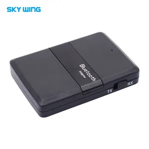 Amazon Best Seller Wireless Audio Dongle Car Kit 3.5ミリメートルAUX Jack v5.0 Bluetooth TransmitterとReceiver 2 1でaptX Low Latency