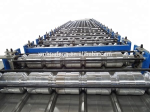골판지 및 IBR 지붕 타일 기계/지붕 타일 롤 성형 기계/더블 레이어 지붕 성형 롤링 기계 - Product Image 4