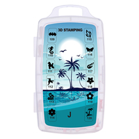 192 styles BRICOLAGE Vernis Beauté Charme de Tampons à Ongles Estampage Plaques 3d Nail Art Gabarits Pochoirs
