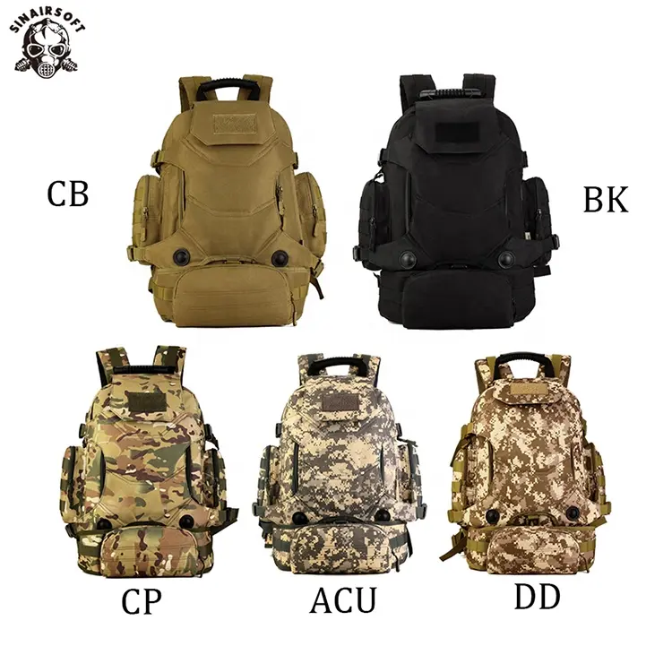 Commercio all'ingrosso personalizzato 40L us stile tattico molle camouflage assault zaino borsa zaino pack cina escursionismo campeggio