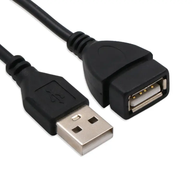 5m Black USB2.0 Male to A Female Extension cord Extender Data M/F Adapter Cable