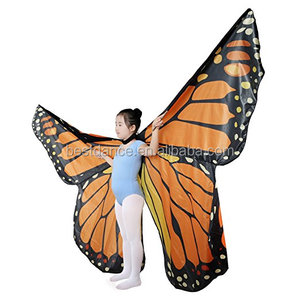 BestDance-<span class=keywords><strong>Disfraz</strong></span> <span class=keywords><strong>de</strong></span> danza del vientre egipcio para mujer y niña, alas <span class=keywords><strong>de</strong></span> mariposa, Ángel Isis para <span class=keywords><strong>bailarina</strong></span> OEM - Product Image 2