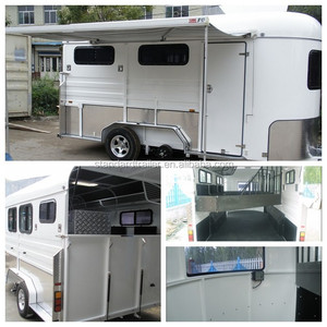 Flotador estándar de carga de ángulo de 3 caballos con <span class=keywords><strong>toldo</strong></span> <span class=keywords><strong>Fiamma</strong></span> - Product Image 1