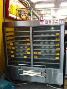 Exhibición de alimentos aplicados a gas, escaparate Calentador de vapor - Product Image 5