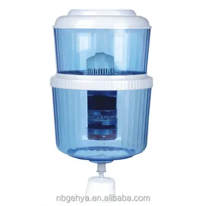 16L/12L/10L Portable Ekonomis Mineral Pemurni Air Murni Pot Dispenser Air Botol/Ember