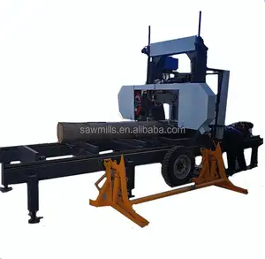 China Mobile Diesel Portable Sawmill Harga Mesin Sawmill Kayu