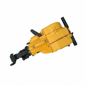 diesel powered electric jackhammer rock drilling with 3m3 air compressor