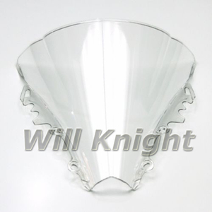 Parabrisas de plástico para motocicleta <span class=keywords><strong>Yamaha</strong></span> <span class=keywords><strong>YZF</strong></span> <span class=keywords><strong>R6</strong></span> 2006 2007 ABS, transparente y negro - Product Image 5