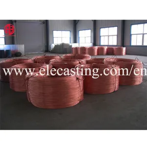 Vertical small continuous casting machine copper rod making plant